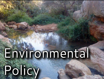 Image of a spring - links to Environmental Policy page